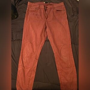 Kut from the Kloth Women's Skinny Jeans in Rust